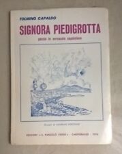 AUTOGRAFO TOLMINO CAPALDO SIGNORA PIEDIGROTTA POESIE VERNACOLO NAPOLETANO