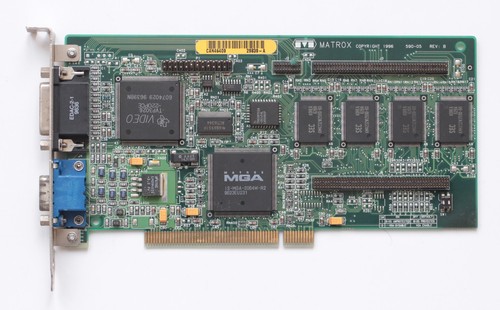 Scheda video pci - pci, matrox