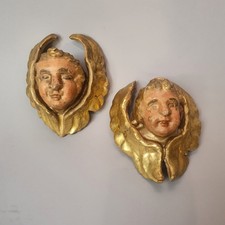 Angioletti Antichi in Legno