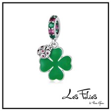 Charm Quadrifoglio coccinella