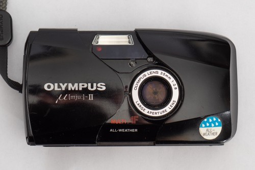 Fotocamera vintage olympus - fotocamera, mju