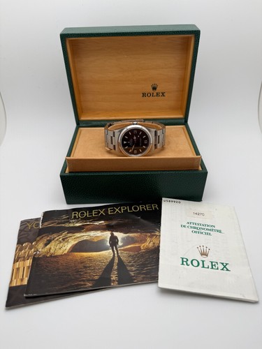 Rolex explorer 14270 box - explorer,