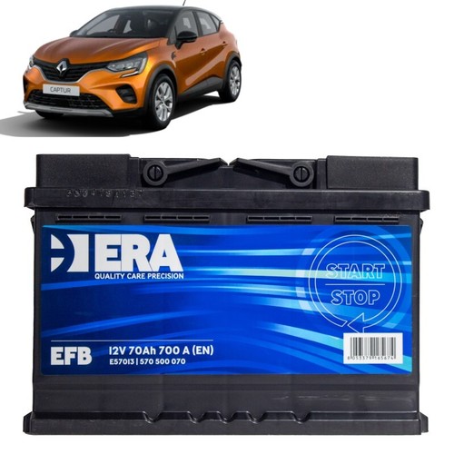 Batteria 70ah efb per renault - 70ah,