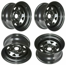 4x RUOTE ACCIAIO 4X4 5x114,3