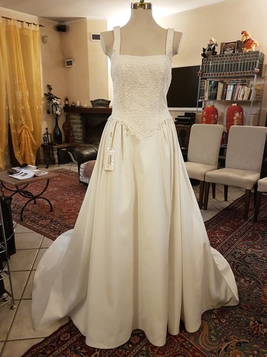 Abito sposa bianco corpetto - abito,