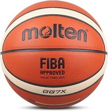 Molten GG7X Taglia 7 Basket Pelle PU Adulto Adolescenti Bambini Indoor Outdoor