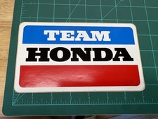 Vintage original Team Honda