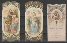 TRE SANTINI D'EPOCA PRIMI '900