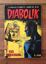 DIABOLIK N°10 VII ANNO 1968