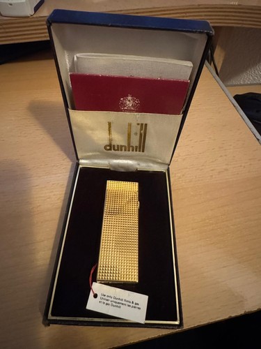 Dunhill rollagas gold plated - dunhill,
