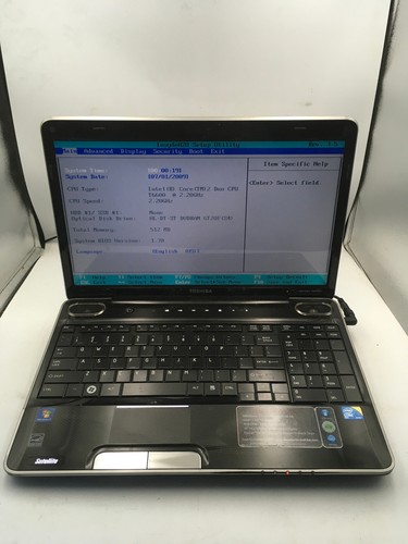 Toshiba satellite a505 - toshiba, s6980
