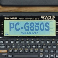 SHARP PC-G850S Pocket Computer