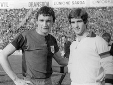 Foto Vintage Gigi Riva Calcio