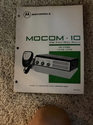Motorola mocom radio 2 - motorola, mocom*10