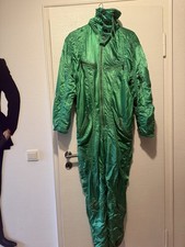 Tuta da sci vintage Lily Farouche Monaco verde taglia 2 36/38