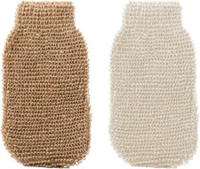 2 Pcs Guanto Esfoliante in