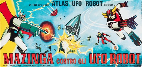 Mazinga contro gli ufo - gli, robot