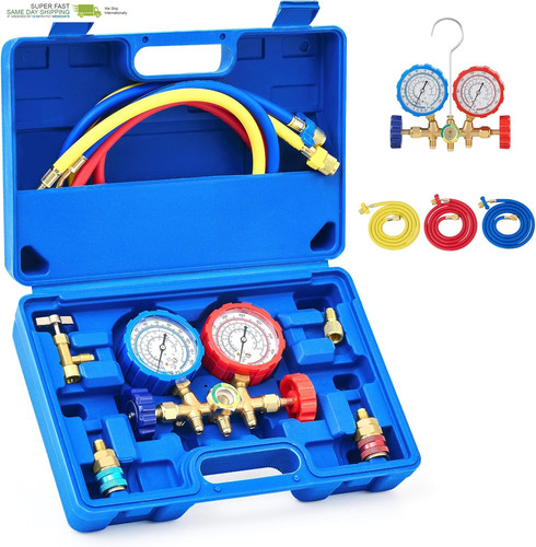 Set manometro collettore - set,