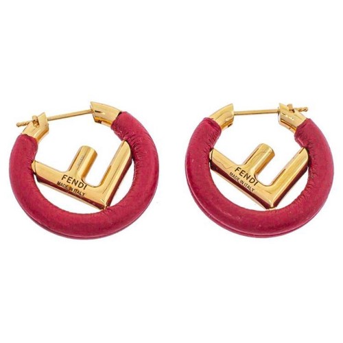 Orecchini pelle fendi - orecchini,