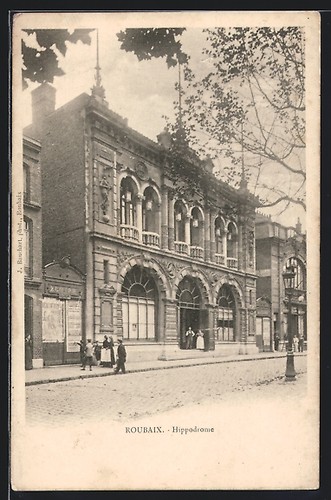 Cpa roubaix hippodrome - cpa,