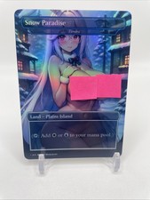 Tundra MTG Waifu FOIL Playtest