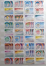 ITALY REPUBBLICA 1990 CALCIO ITALIA 90 COMPLETA NUOVA -  36 STAMPS NEW**