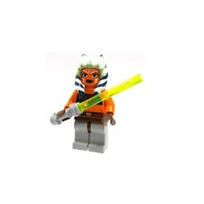 Lego Minifigure Star Wars Clone Wars Ahsoka Tano Padawan + One More Lightsaber