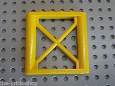 LEGO CITY yellow Support Girder Rectangular ref 64448 / 7632 5887 4645 5883 ...