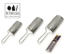 GRATTUGIA MANUALE FORMAGGIO AGRUMI LIMONE CM 9 13 16 ACCIAIO INOX GNALI