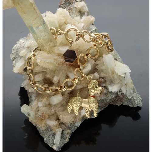 Bracciale vintage oro 18 - bracciale, in