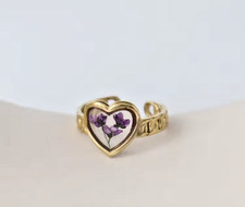Anello Donna Acciaio Inox Oro