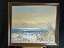 Huile sur toile signée Karl