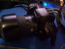 set minolta dynax 303si 3 obiettibi con borsa completa