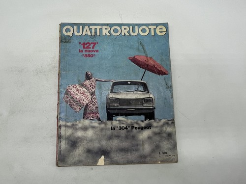 Rivista quattroruote annata - rivista,