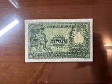 REPUBBLICA BANCONOTA LIRE 50 ITALIA ELMATA 1951 BOLAFFI BB SABAUDA