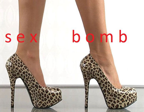Sexy scarpe decolte leopard - sexy,