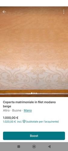 Coperta estiva matrimoniale - ,