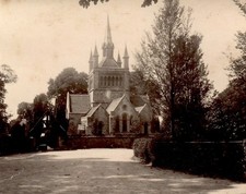 Original photograph St Mildred's Church, Whippingham 1880ca.