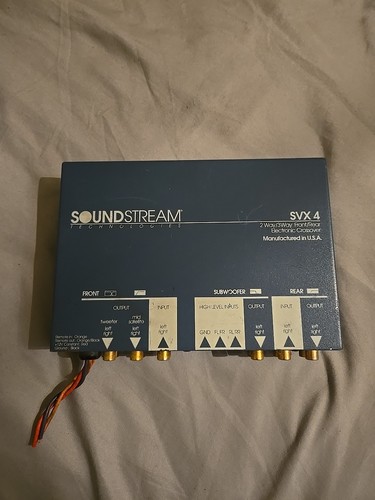 Soundstream svx4 crossover - soundstream,