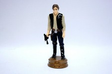 STAR WARS CHESS IAN SOLO SCACCHI RICAMBIO PERSONAGG IAN SOLO BASE ORO 9CM 63023