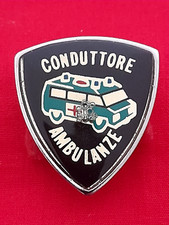 Pin/spilla Conduttore Ambulanze Esercito Italiano vintage