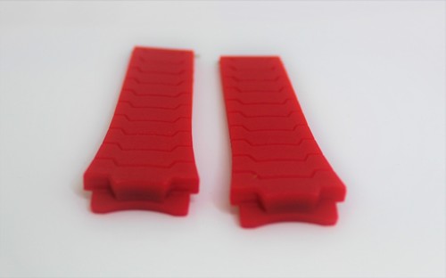 Cinturino caucciu rosso - cinturino,