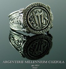 ANELLI MONETA TRIPODE ARGENTO