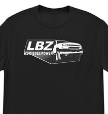 LBZ Duramax T-Shirt, Maglietta Camion Diesel Uomo con Pickup Cateye Silverado