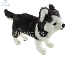 Hansa Husky Pup 6970 peluche morbido giocattolo cane da slitta venduto da Lincrafts UK Est.1993  