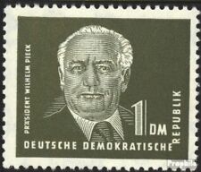 DDR 325v X I testati MNH 1952 Presidente William Pieck (II)