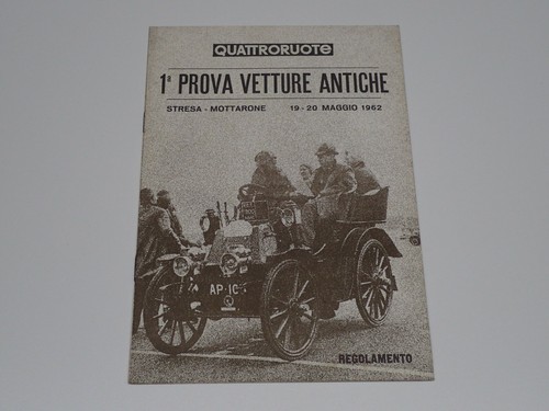 Prova vetture antiche - 1°,