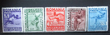 Romania 1937 8° Set Giochi Balcanici MM. SG 1362/6.