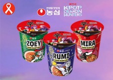 K-POP Demon Hunters Shin Ramyun Cup Noodles Confezione 65g × 6 - Versione Limitata