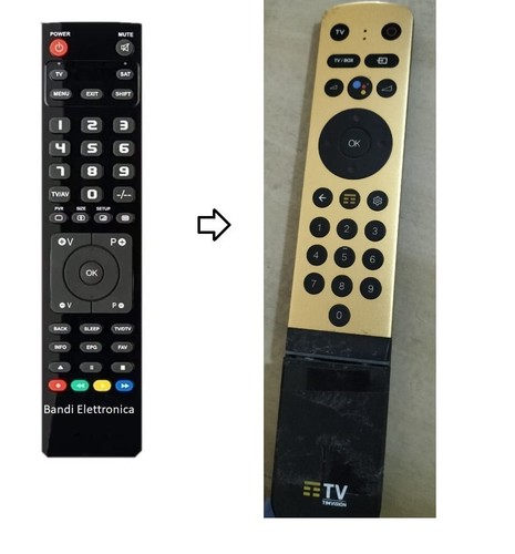 Telecomando compatibile per